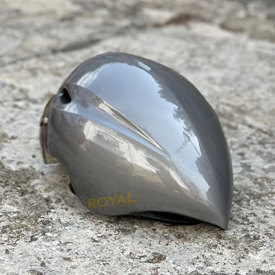 [Giống POC 01 95%] MŨ THỂ THAO ĐUÔI NHỌN MD16 XÁM CHUỘT BÓNG CỰC ĐẸP, KÈM KÍNH VÀ TÚI ĐỰNG, BẢO HÀNH 12 THÁNG