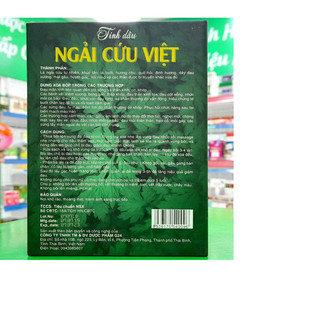 [CHÍNH HÃNG] Tinh Dầu Ngải Cứu Việt - Lọ 199ml