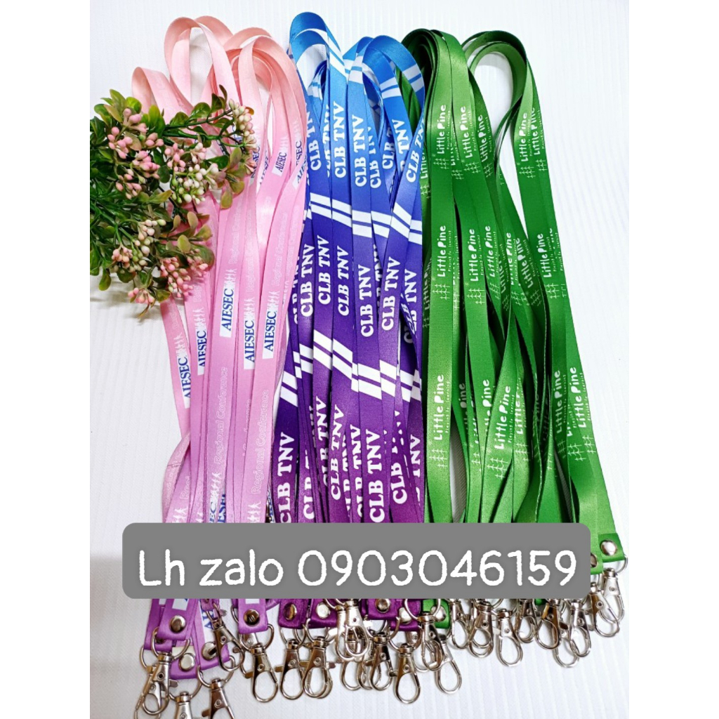 Dây Đeo Sinh Viên Nhân Viên IN THEO YÊU CẦU