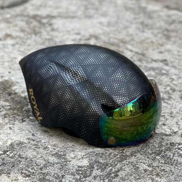 [Giống POC 01 95%] MŨ THỂ THAO ĐUÔI NHỌN MD16 VÂN TAM GIÁC 09 NHÁM CỰC ĐẸP, KÈM KÍNH VÀ TÚI ĐỰNG, BẢO HÀNH 12 THÁNG