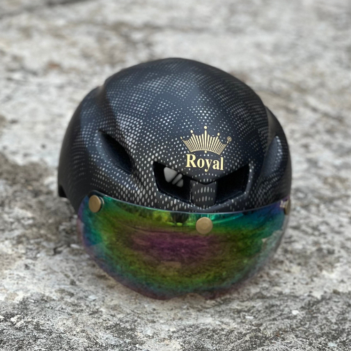 [Giống POC 01 95%] MŨ THỂ THAO ĐUÔI NHỌN MD16 VÂN TAM GIÁC 09 NHÁM CỰC ĐẸP, KÈM KÍNH VÀ TÚI ĐỰNG, BẢO HÀNH 12 THÁNG