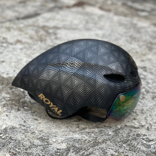 [Giống POC 01 95%] MŨ THỂ THAO ĐUÔI NHỌN MD16 VÂN TAM GIÁC 09 NHÁM CỰC ĐẸP, KÈM KÍNH VÀ TÚI ĐỰNG, BẢO HÀNH 12 THÁNG