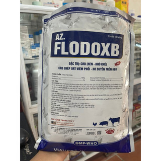 Hen khò khè AZ. FLODOXB Hen CRD, Sưng phù đầu, ORT hen ngáp, hen ghép tiêu chảy, thương hàn trên động vật Flodoxy suyễn