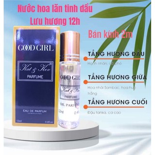 Nước hoa lăn tinh dầu good girl kat kev lưu hương 12h