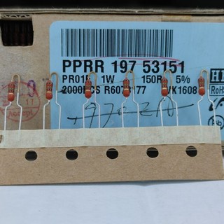 Điện trở vishay pr01f 150r, 150ohm 1w 5%