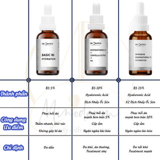 Serum b5 drceutics Dr Ceutics (basic B5 5% / B5 10% / B5 15%) cấp ẩm và phục hồi da - Út store