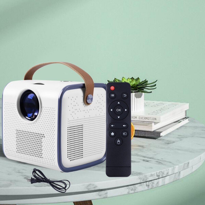 Máy Chiếu Mini S6 Siêu Nét có Hỗ Trợ Tiếng Việt, Kết Nối Bluetooth Wifi Chạy Hệ Điều Hành Android 9 Cao Cấp - DCP24