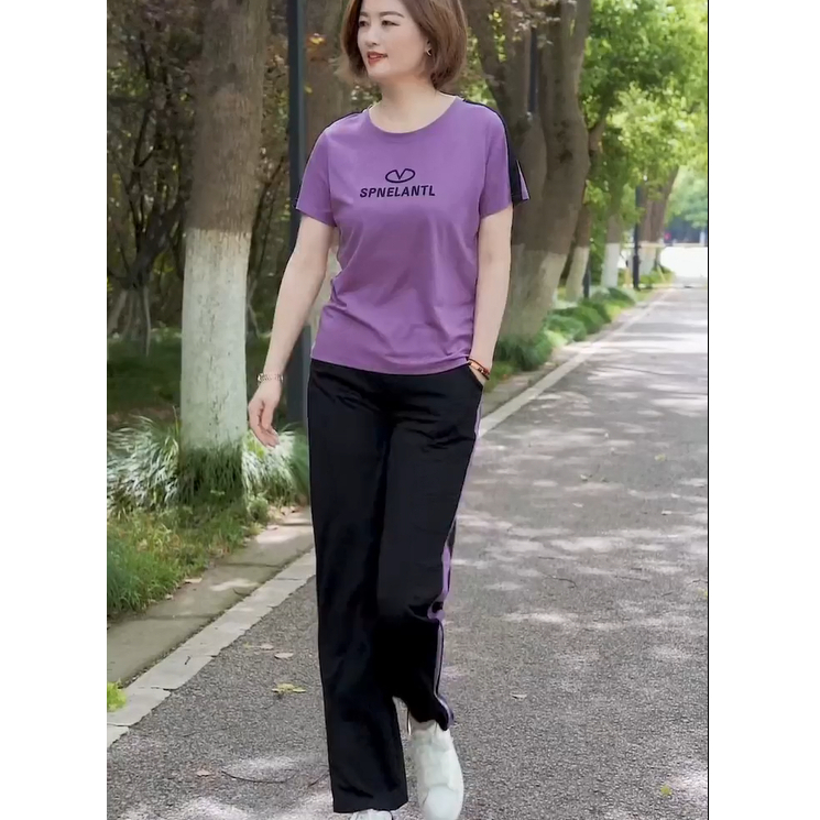 Bộ đồ trung niên chính hãng,chất vải mềm ,mát , k bai xù, bộ thể thao mặc nhà, mặc đi chợ, đi tập thể dục B11