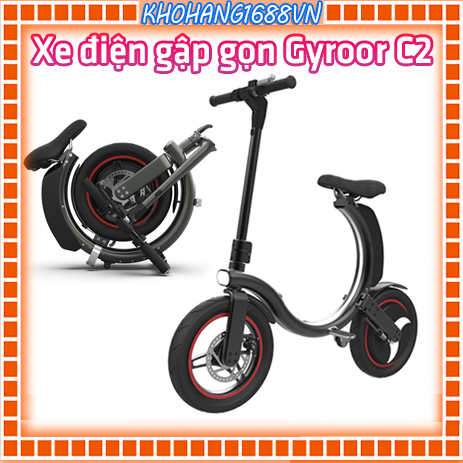 Xe điện gấp gọn Gyroor C2 - nhỏ gọn, tiện dụng