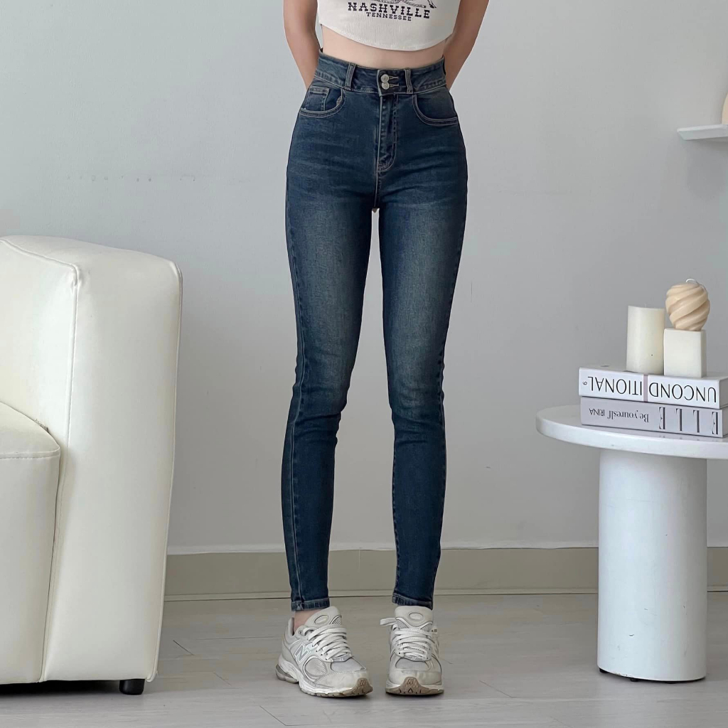 [ẢNH THẬT-CÓ SẴN] Skinny 2 khuy mã O