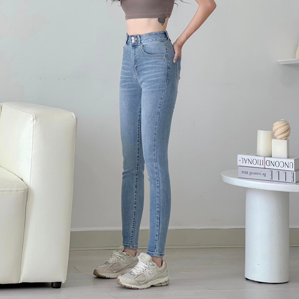[ẢNH THẬT-CÓ SẴN] Skinny 2 khuy mã O