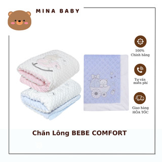 Chăn nhung 2 mặt bebeconfort cho bé