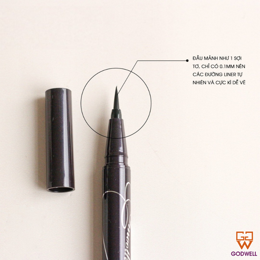 Bút kẻ mắt nước Kiss Me Heroine Make Smooth Liquid Eyeliner