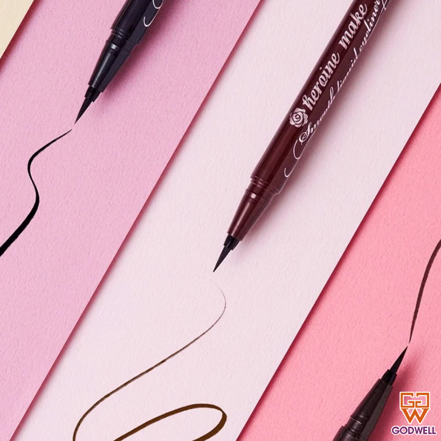 Bút kẻ mắt nước Kiss Me Heroine Make Smooth Liquid Eyeliner