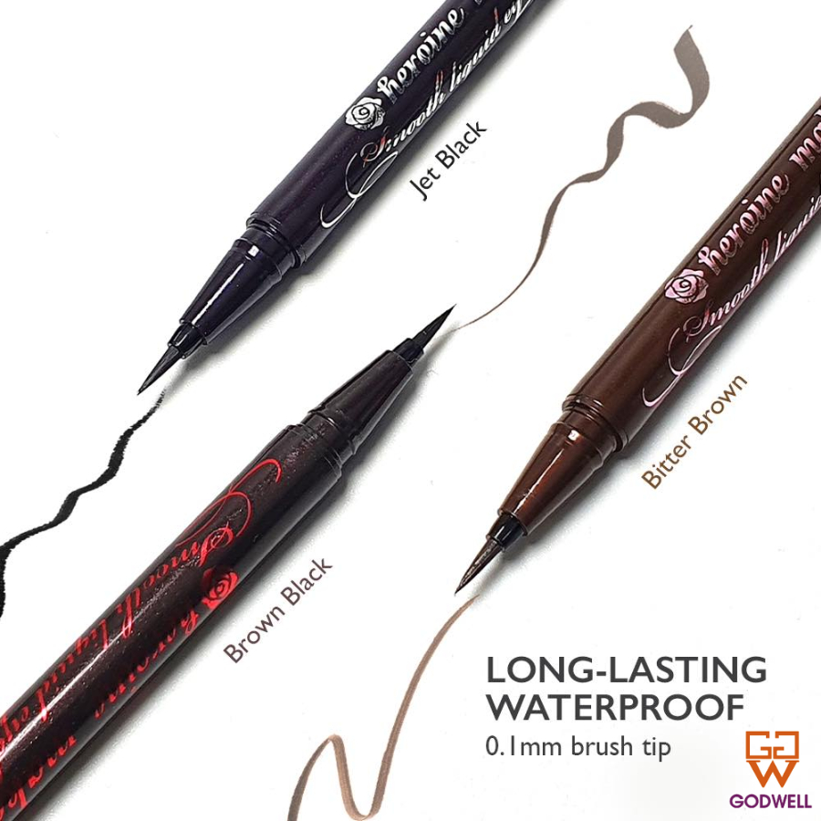 Bút kẻ mắt nước Kiss Me Heroine Make Smooth Liquid Eyeliner