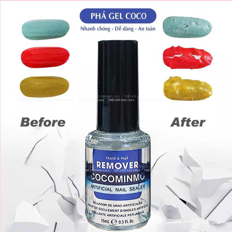 Phá gel Coco - phá gel lạnh Coco- Nước phá gel nhanh , thần tốc