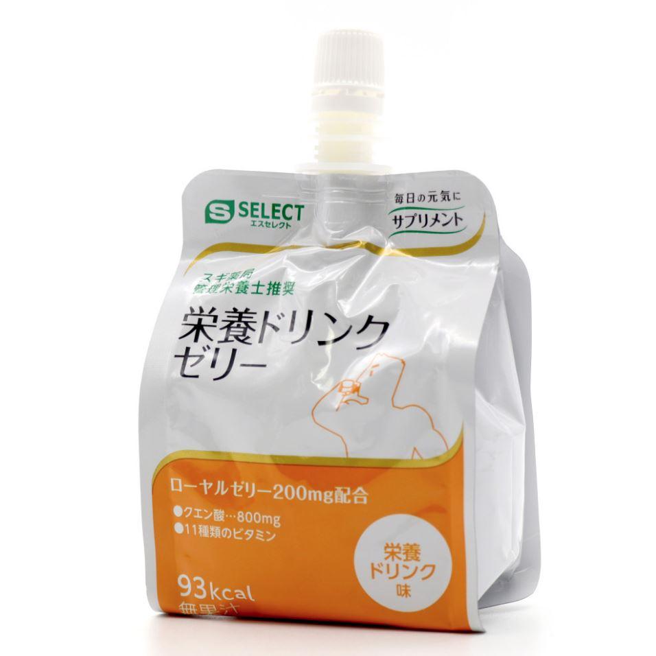 Thạch Uống Nutrient Supply Jelly Drink  S Select Nhật Bản (180g/ Túi)