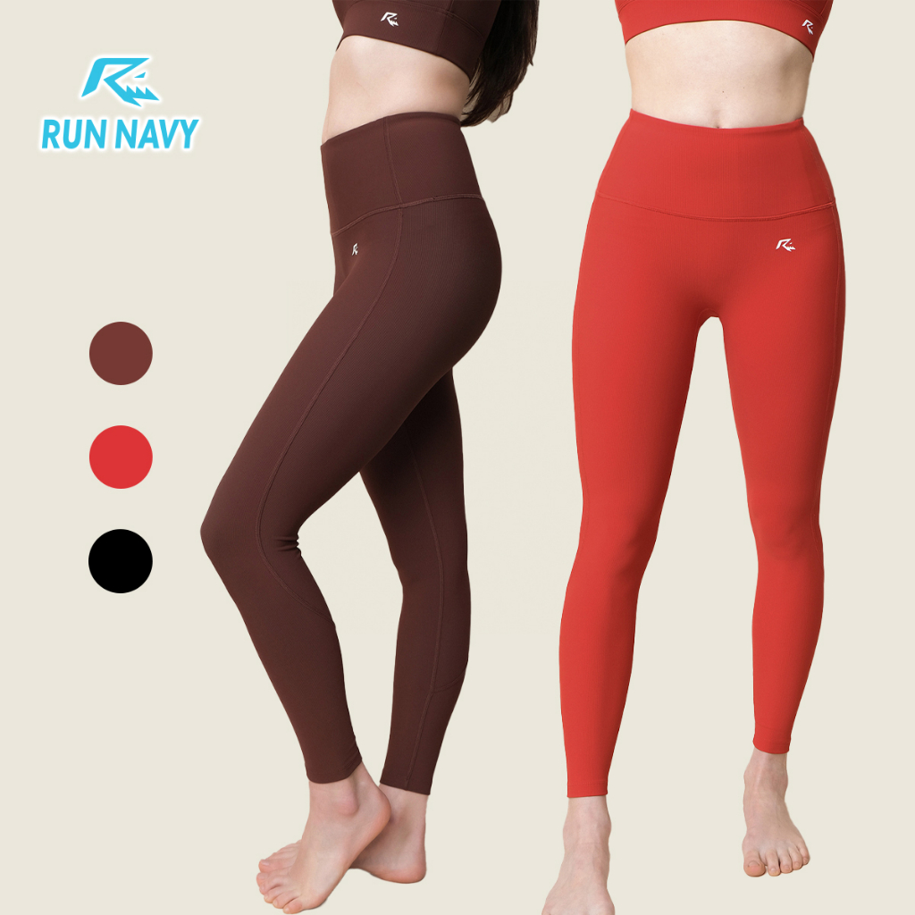 Quần legging nữ Luxury Ecofriend tập gym yoga cạp cao Run Navy WLF69