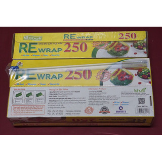 Màng Bọc Thực Phẩm Mango R250 - Dao Cắt Trượt Bén Bên Trong