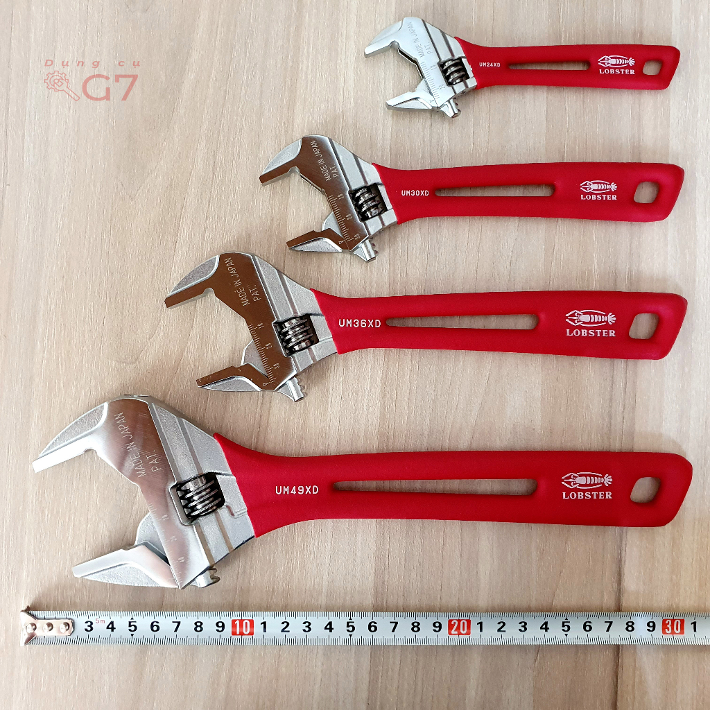 Mỏ lết Lobster UM24XD Made In Japan