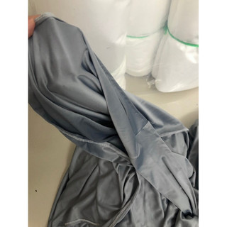 GA GIƯỜNG/DRAP GIƯỜNG XÁM TRƠN CHẤT THUN
