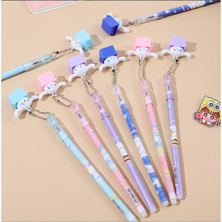 bút gấu  thỏ chó cinnamoroll sanrio giơ tay D107 hoạt hình dễ thương kute viết gel
