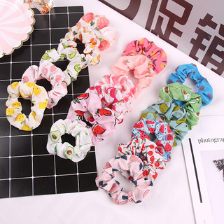 Dây buộc tóc, cột tóc sunchies hình hoa dễ thương Hàn Quốc