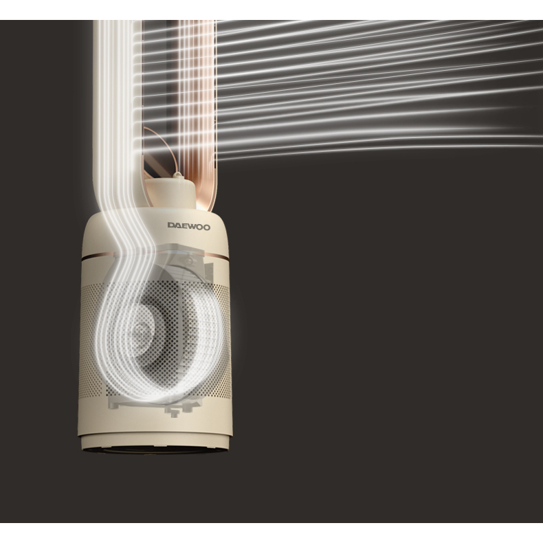 Quạt không cánh lọc không khí có phun sương bù ẩm chính hãng Xiaomi Daewoo AM0701