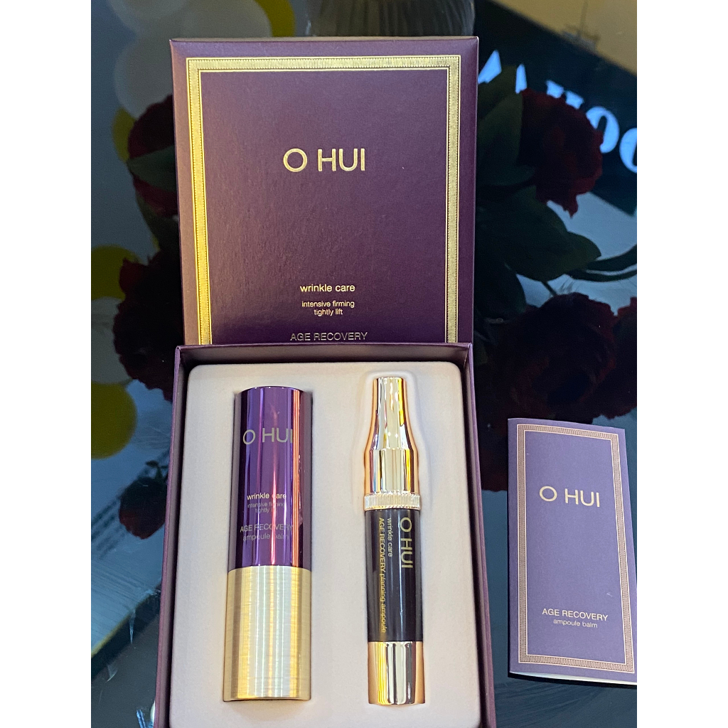 Thỏi Dưỡng Đa Năng Ohui Tím Ohui Age Recovery Ampoule Balm Special Set