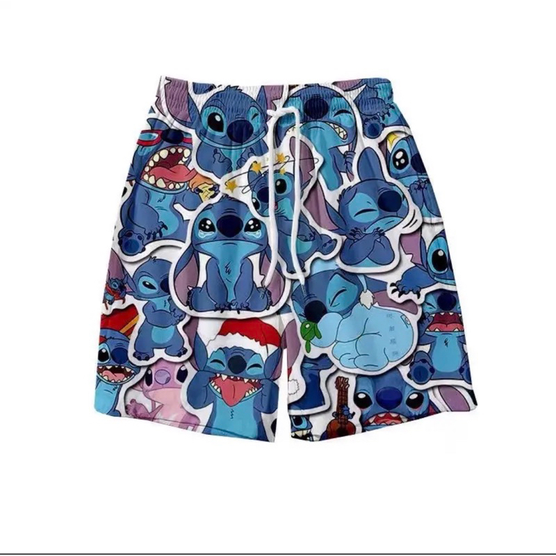 Quần short cartoon hoạt hình dễ thương cho cả nam & nữ