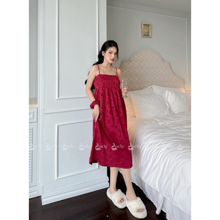 Đầm Gấm Hoa Cao Cấp