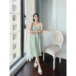 Đầm Gấm Hoa Cao Cấp