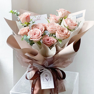 Combo 4 tờ giấy mếch lụa gói hoa