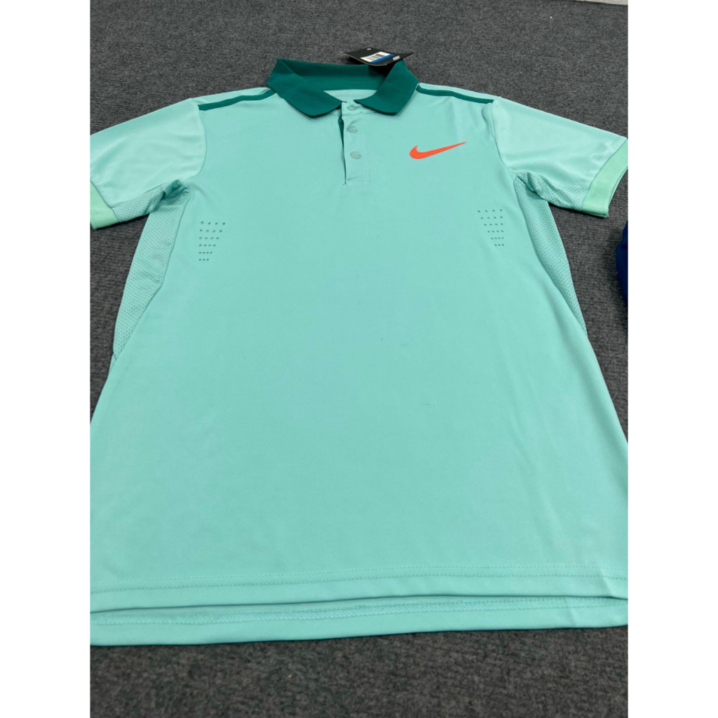 Bộ thể thao nam, Đồ bộ thể thao nam, áo tennis, áo cầu lông Xanh Ngọc - Chất vải Thái cao cấp, thấm hút tốt