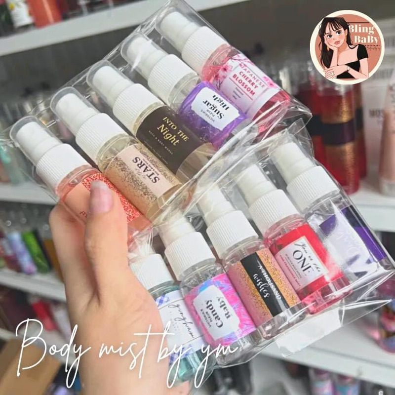 COMBO 5 CHAI NƯỚC HOA XỊT THƠM TOÀN THÂN CHIẾT 18ML DÀNH CHO NAM NỮ NGỌT NGÀO MEONOOW STORE 💕
