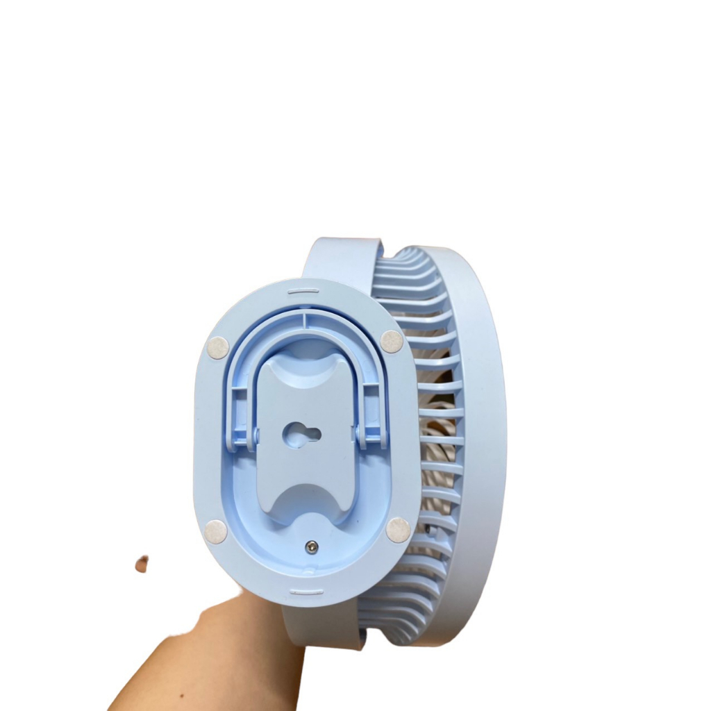 Quạt Tích Điện Mini 3000mah Sạc Tích Điện Để Bàn, Treo Tường,Treo Nhà Vệ Sinh, An Toàn Cho Trẻ Nhỏ -  cuahangthanhdat991