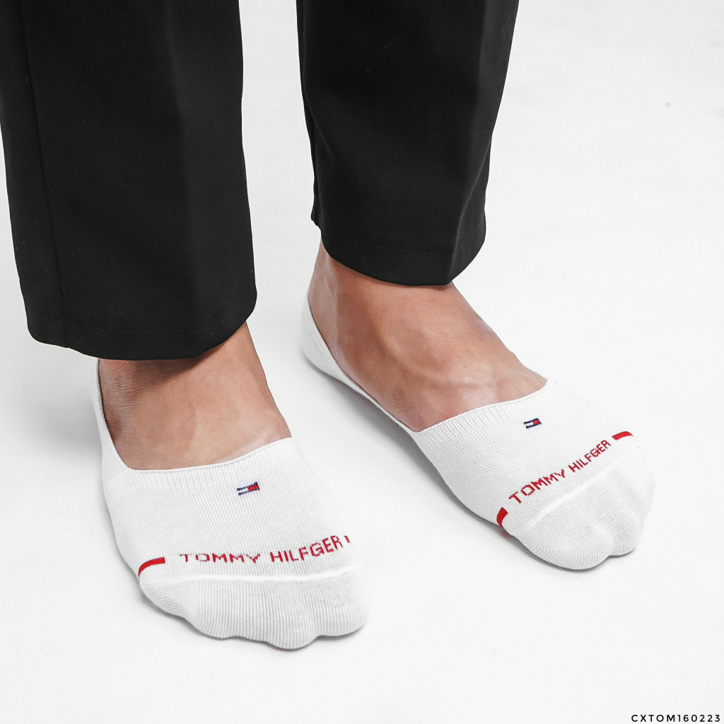 1 Đôi Tất Vớ hài Nam Nữ Tommy Hilifiger Êm Mềm Mịn Mát có đệm silicone, Vớ tàng hình