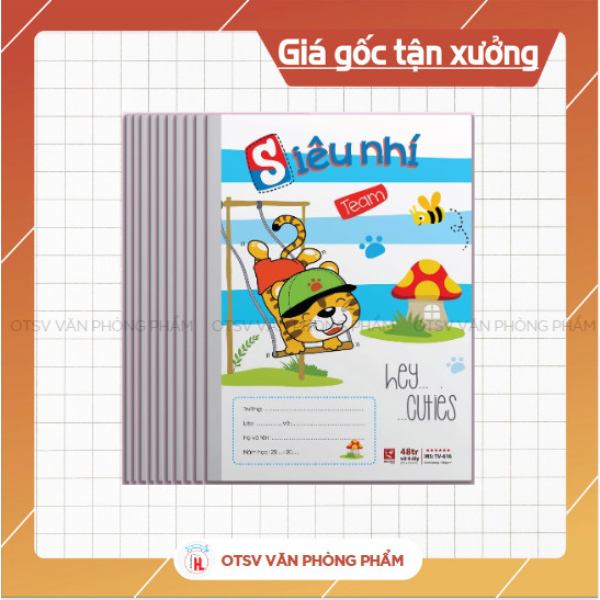 Vở Ô ly Siêu nhí - Cao cấp 6 sao_TUANVIET BOOKS (48 trang - Được chọn mẫu )