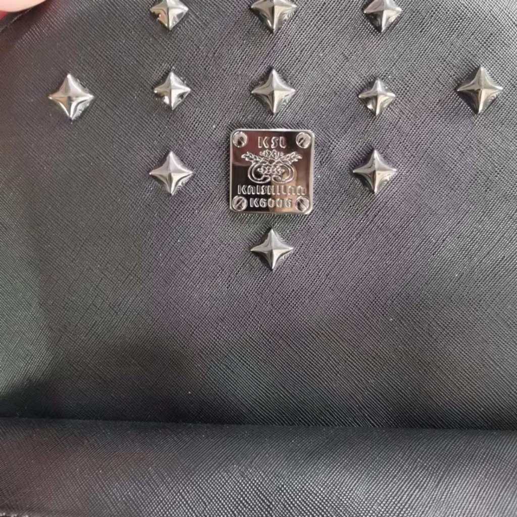 Balô Nam Nữ Unisex Phối Đinh Tán Chất Da PU Lì Cao Cấp Chống Nước