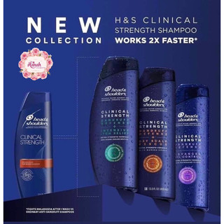 Dầu gội head & shoulders clinical strength 400ml mẫu mới