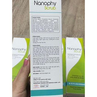 [CHÍNH HÃNG] Tẩy Da Chết Nanophy - Nanophy Scrub