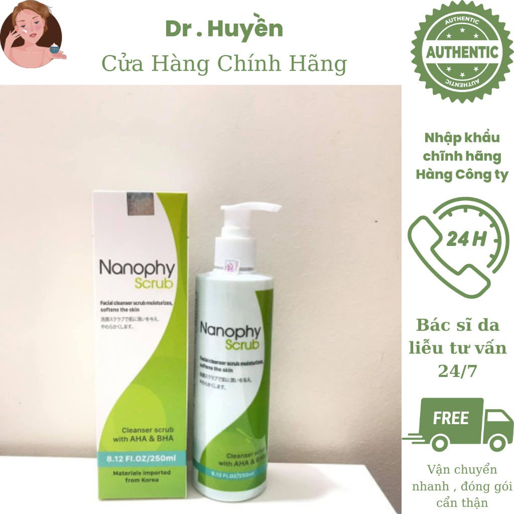 [CHÍNH HÃNG] Tẩy Da Chết Nanophy - Nanophy Scrub