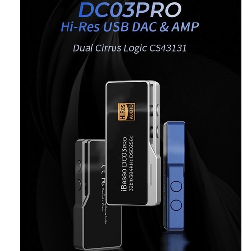 Bộ chuyển đổi âm thanh DAC/AMP iBasso DC03 PRO