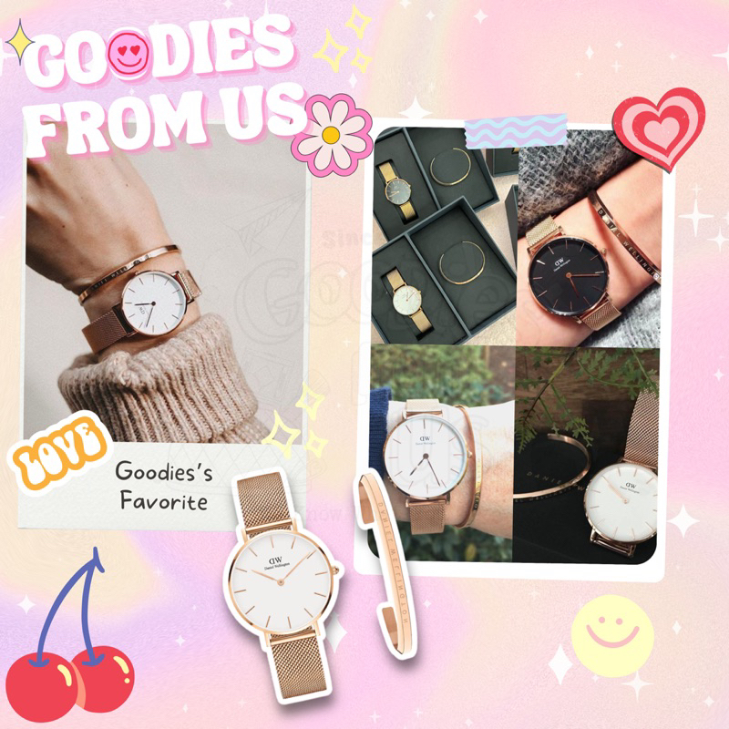 Set đồng hồ Daniel Wellington - Combo Melrose 32mm Dial + Bracelet SALE !!