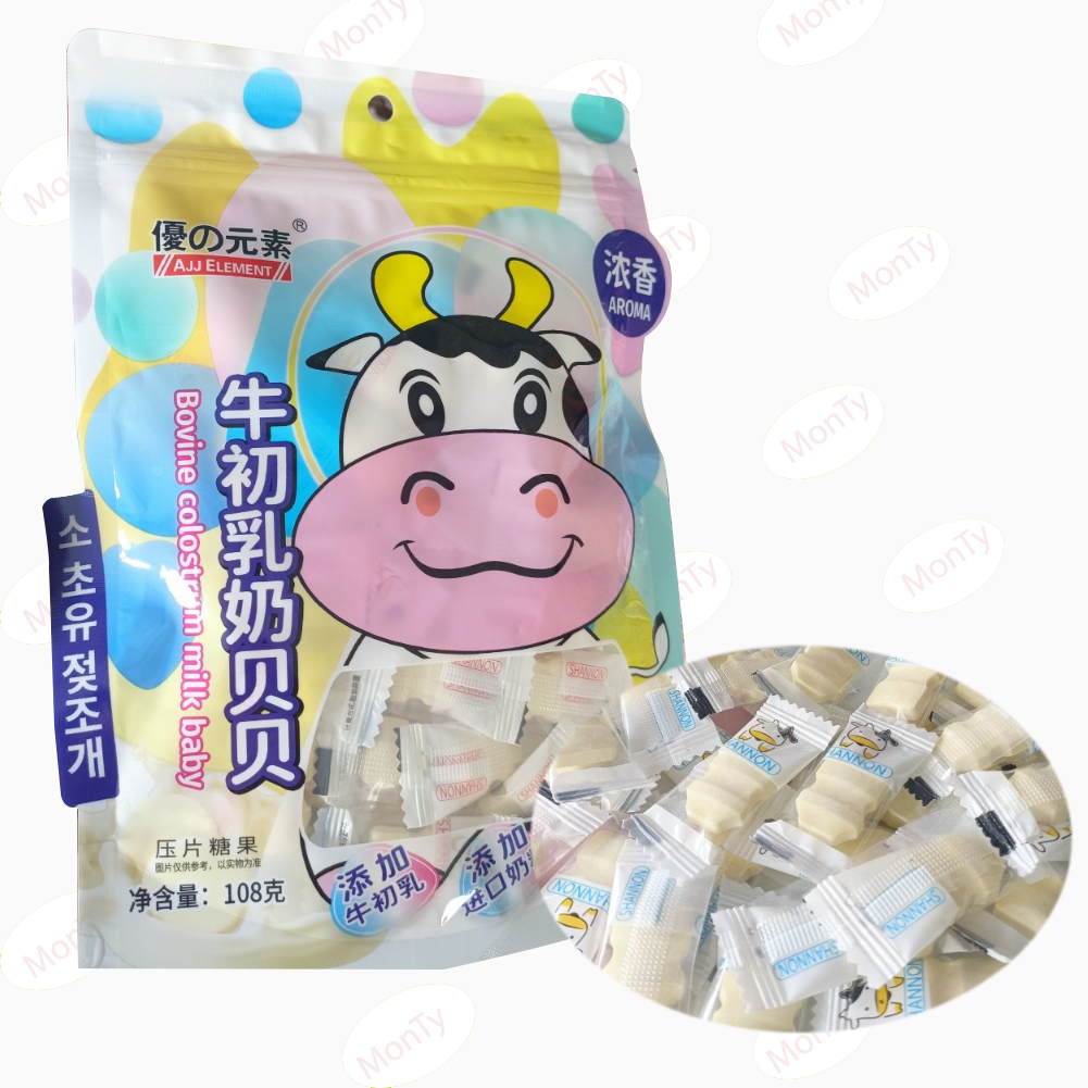 Combo 3 gói kẹo Sữa bò / milk calcium milk baby / tăng cường Prebiotics - Canxi thơm ngon