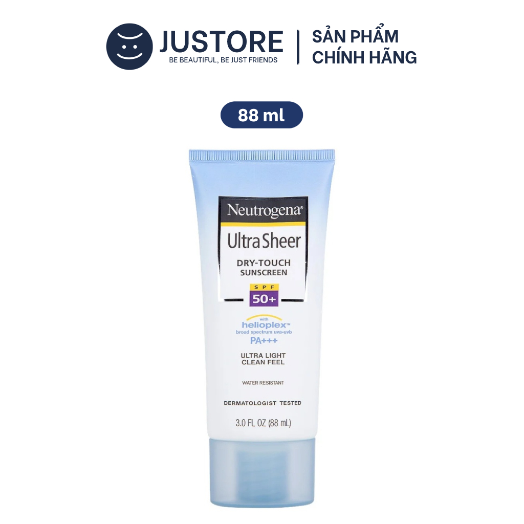 Kem Chống Nắng Neutrogena Ultra Sheer Dry Touch Khô Thoáng SPF 50 PA+++ 88ml