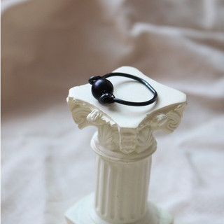 Nhẫn Đá Mã Não Đen Handmade & Thủ Công