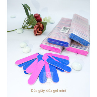 Dũa giấy, 1 cái dũa gel mini làm nailbox làm móng