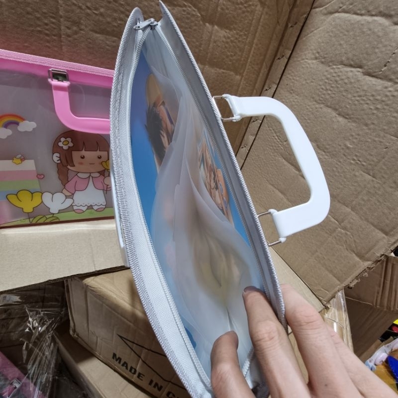 Cặp học thêm 7 ngăn/cặp 7 ngăn bé trai/bé gái