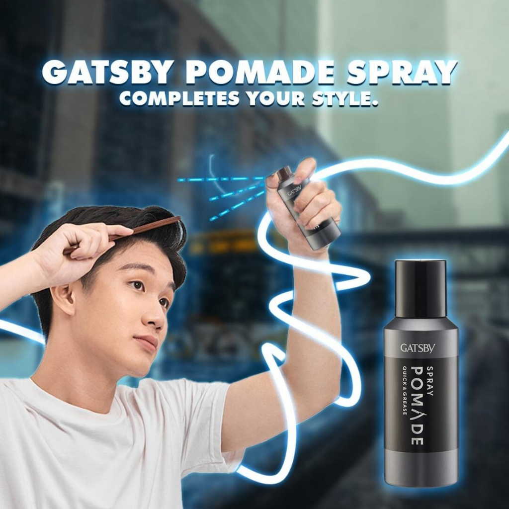 Keo Xịt Tóc Tạo Kiểu Gatsby Hair Styling Spray Pomade 150ml